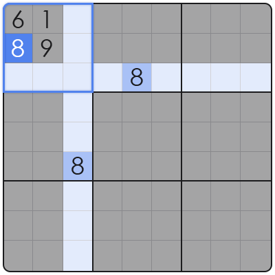 sudoku naked pairs technique